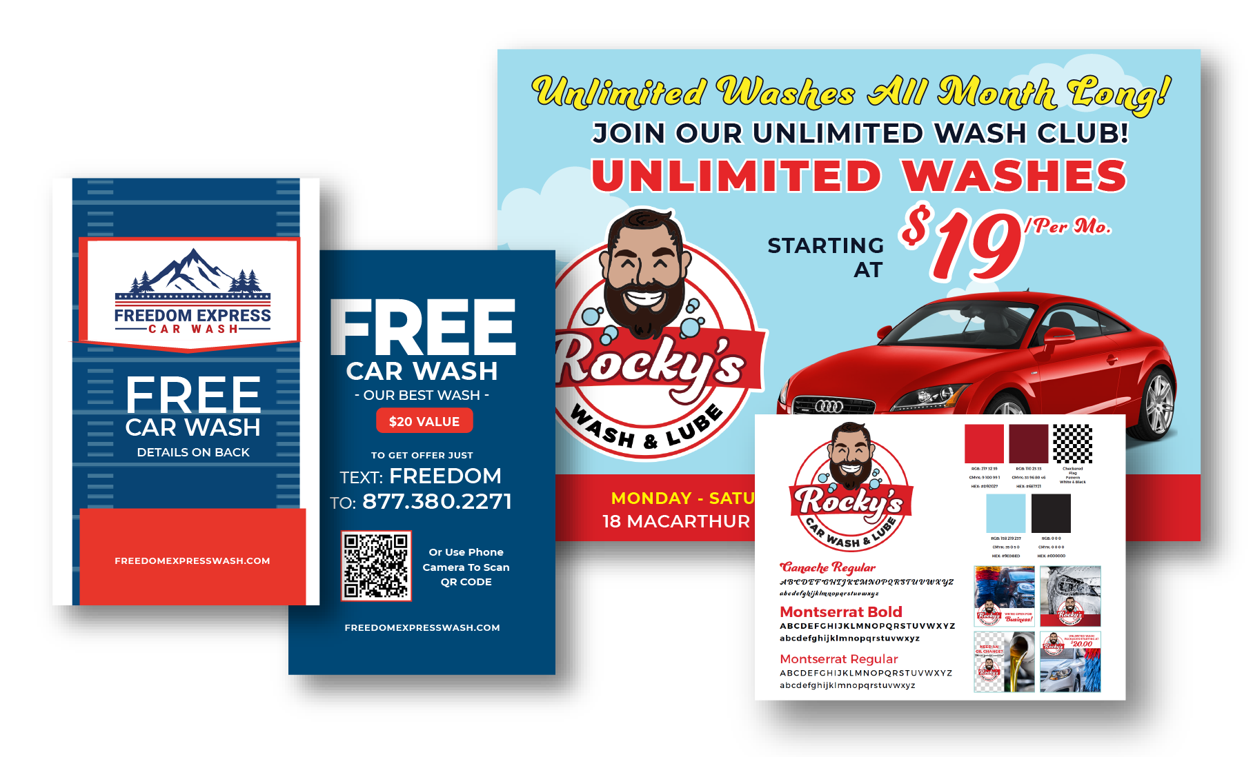 car wash branding and design-01