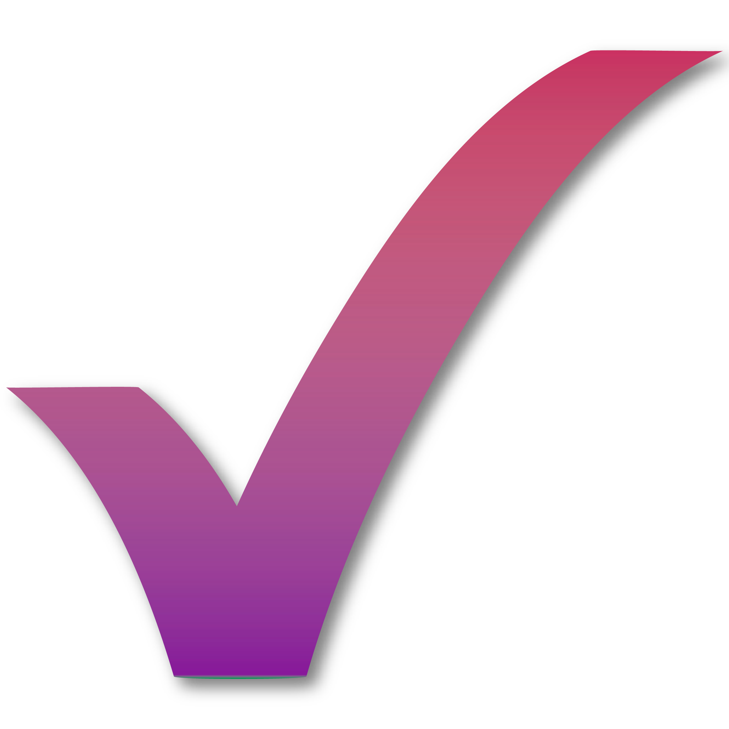 purple and pink gradient check mark-01